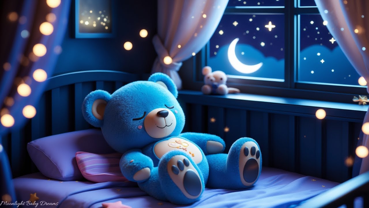 Soft Baby Sleep Music 🌙 Calm Piano for Night Sleep (1 Hour, No Ads)