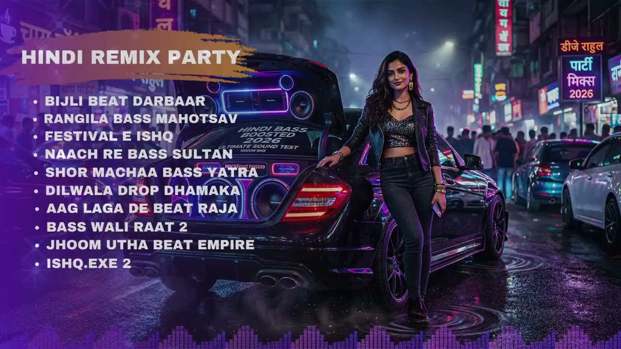 💥 Hindi Bass Boosted Party Mix – Ultimate Car Sound System Test 2026