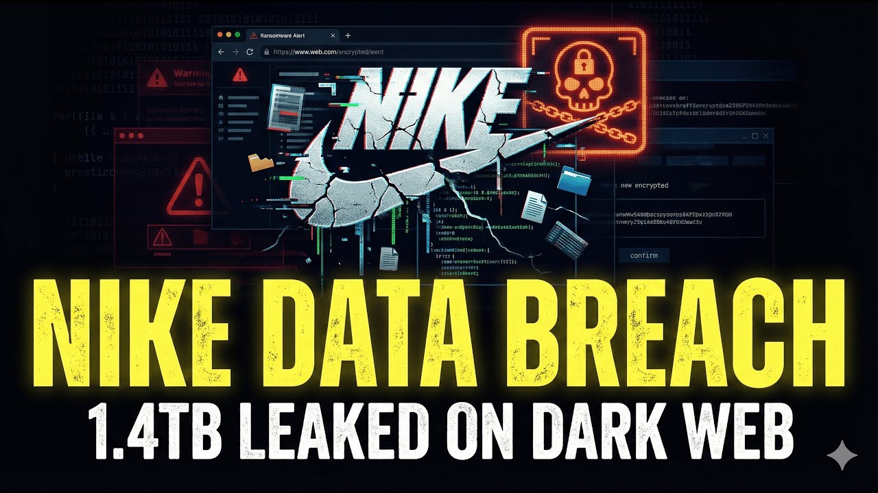 NIKE HACKED? 😱🔥 1.4TB Internal Data Leaked on Dark Web | Ransomware Group WorldLeaks EXPOSED