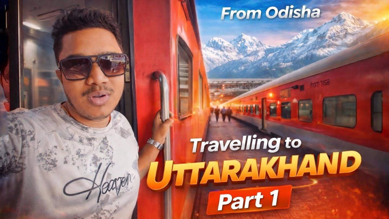 A Long Train Journey from Odisha to Uttarakhand begins | Part 1 #odisha to #nagpur 