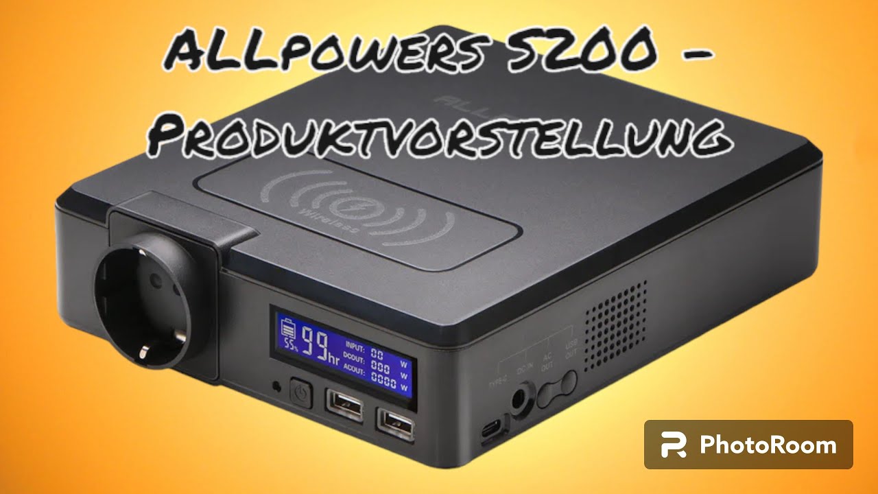ALLPOWERS S200 Portable Power Station Produktvorstellung