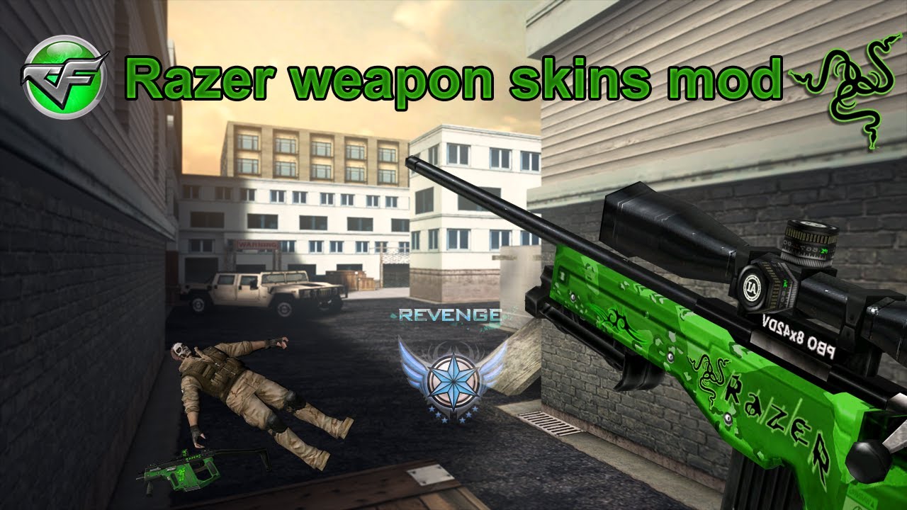 [CF] Razer Guns, Skin Mods!? (RARE, UNSEEN WEAPONS!)