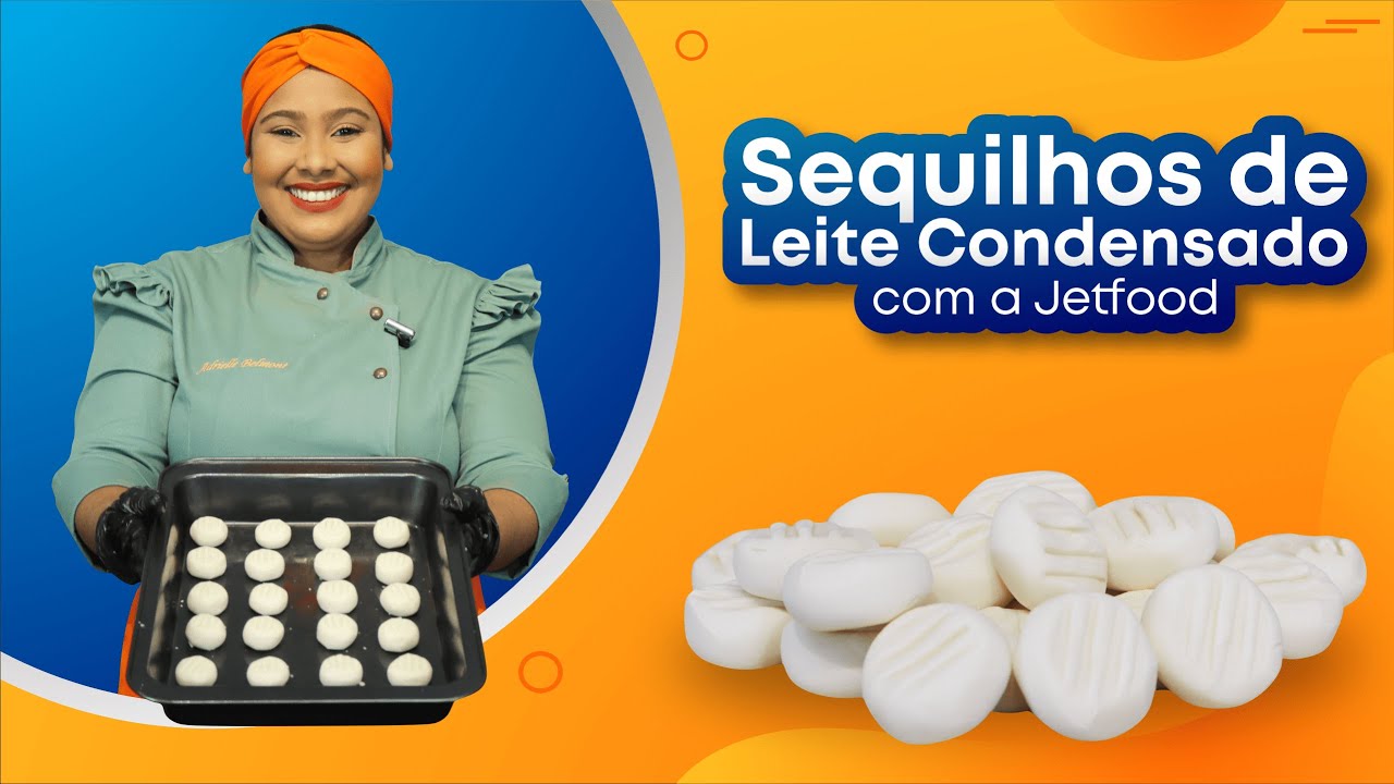 APENAS 4 INGREDIENTES I SEQUILHOS DE LEITE CONDENSADO NA MODELADORA