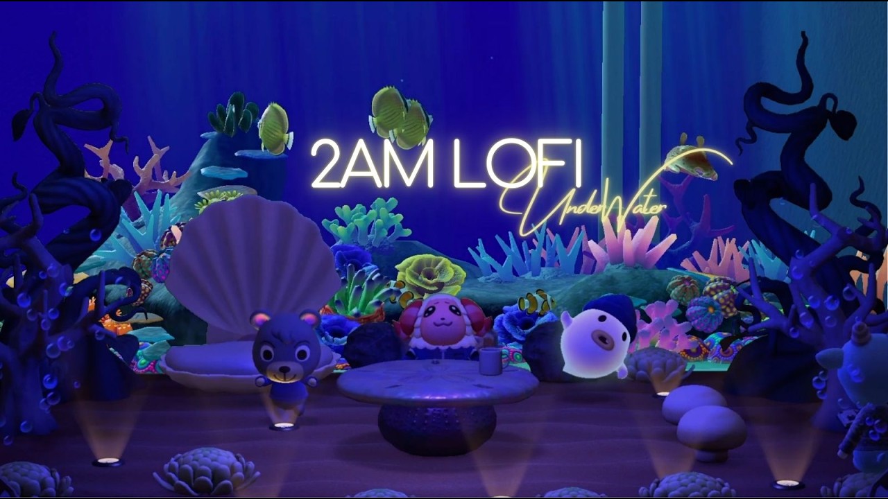 Brain Melting Water Sounds 🫠🫧｜Gentle Underwater Lofi 🧸｜Soothing Sounds to Help You and Baby Relax ✨💤