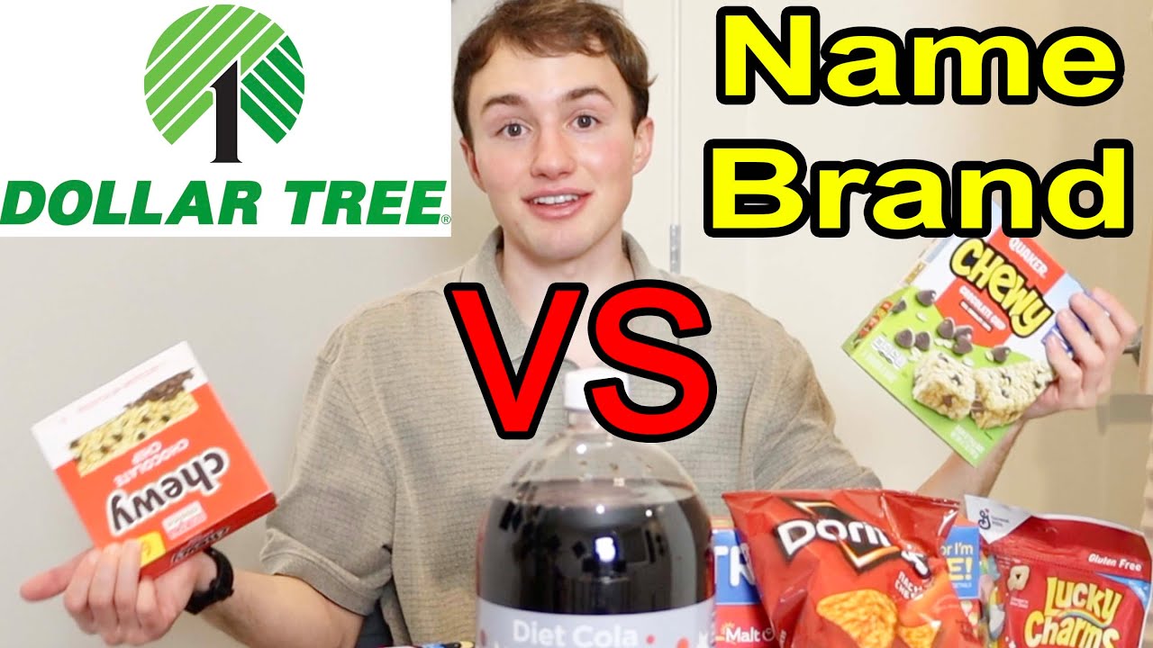Dollar Tree vs. Name Brand (the game of a lifetime)