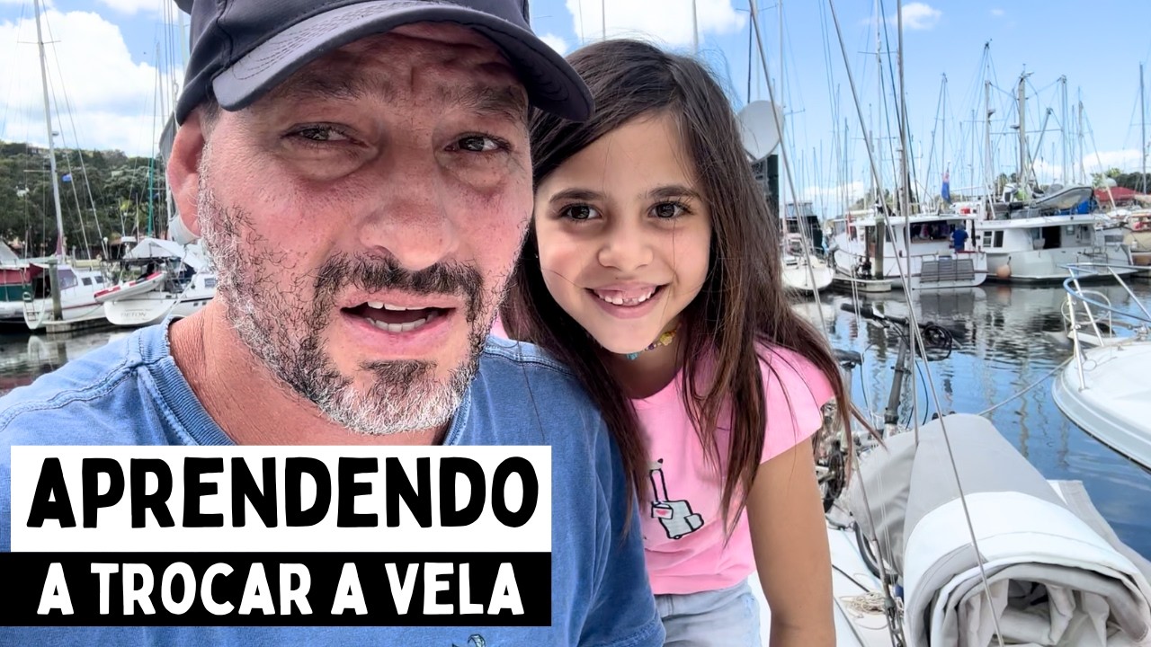 246 l PEQUENAS manuten&ccedil;&otilde;es GRANDES aprendizados!!! Come&ccedil;aram os trabalhos no veleiro.