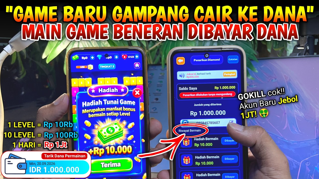 PASTI CAIR!! Aplikasi Penghasil Uang 2026 Langsung Cair ke DANA, Aplikasi Penghasil Uang Legit