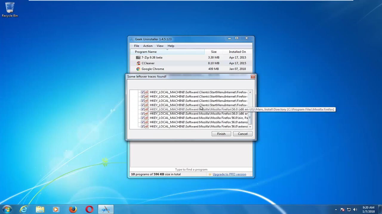 How to Force Uninstall Programs That Won’t Uninstall in Windows 7