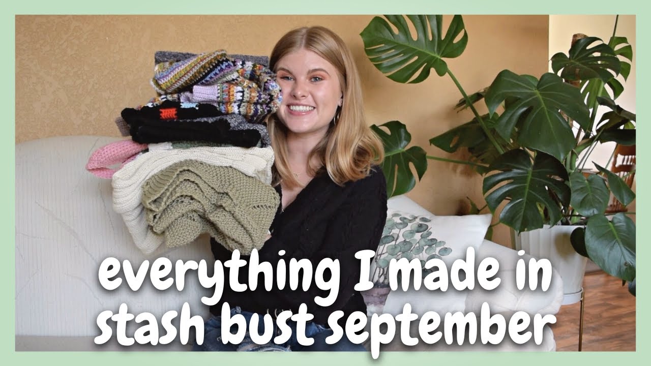 Everything I Made in Stash Bust September | TRY ON