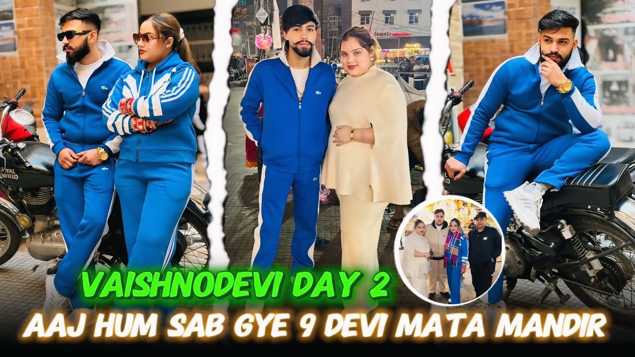 Aaj hum sab gye 9 devi mata mandir ❤️|| vaishnodevi Day 2 
