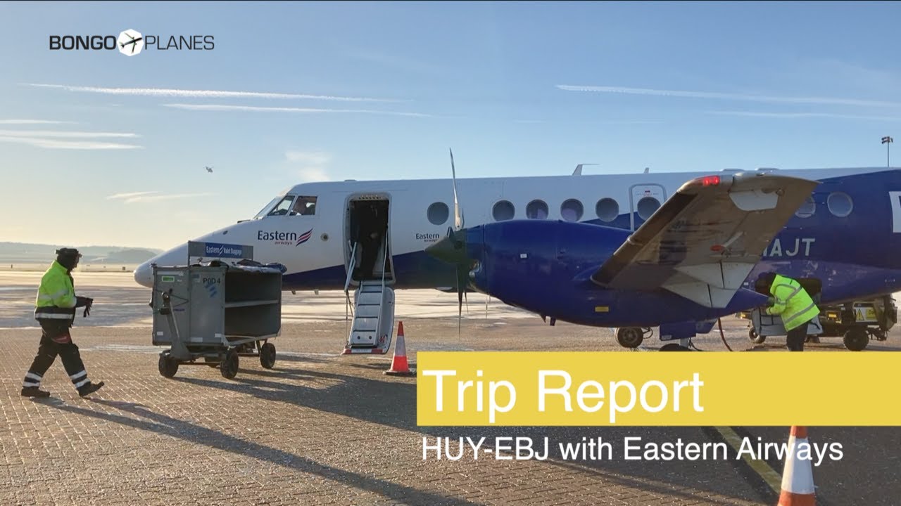 ОТЧЕТ О ПОЕЗДКЕ | Это настоящий полёт! | Eastern Airways - JS41 - Хамберсайд (HUY) - Эсбьерг (EBJ)