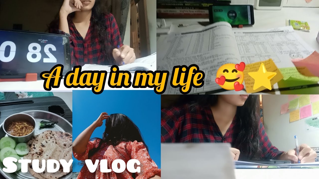 Study with me 🌼🍡!! Study vlog 🎀✨!! Productive day 😇🥗