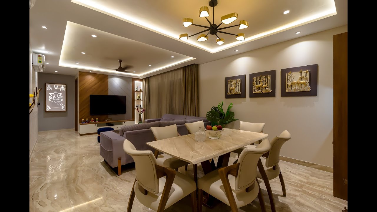 3 BHK Modern Interior Design for Mr. Vinay Seth | Nyati Esteban | Pune | Manish Shah & Associates