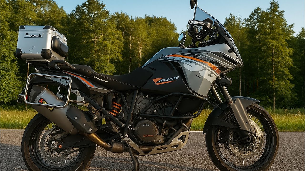 TEST KTM 1190 ADVENTURE 2013 150 CH / un moteur qui dégage BEAUCOUP de chaleur ! mais quelle fun !