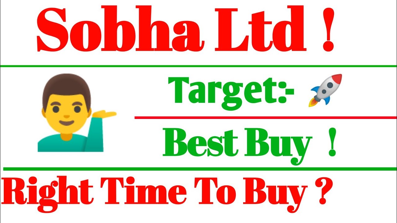 Sobha Share Price Target | Sobha Stock News