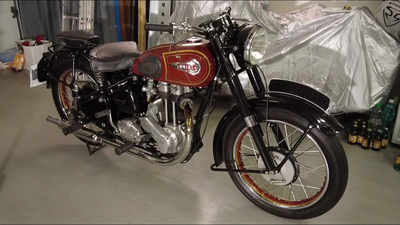 Ariel NH 350ccm 1952 - Power charging