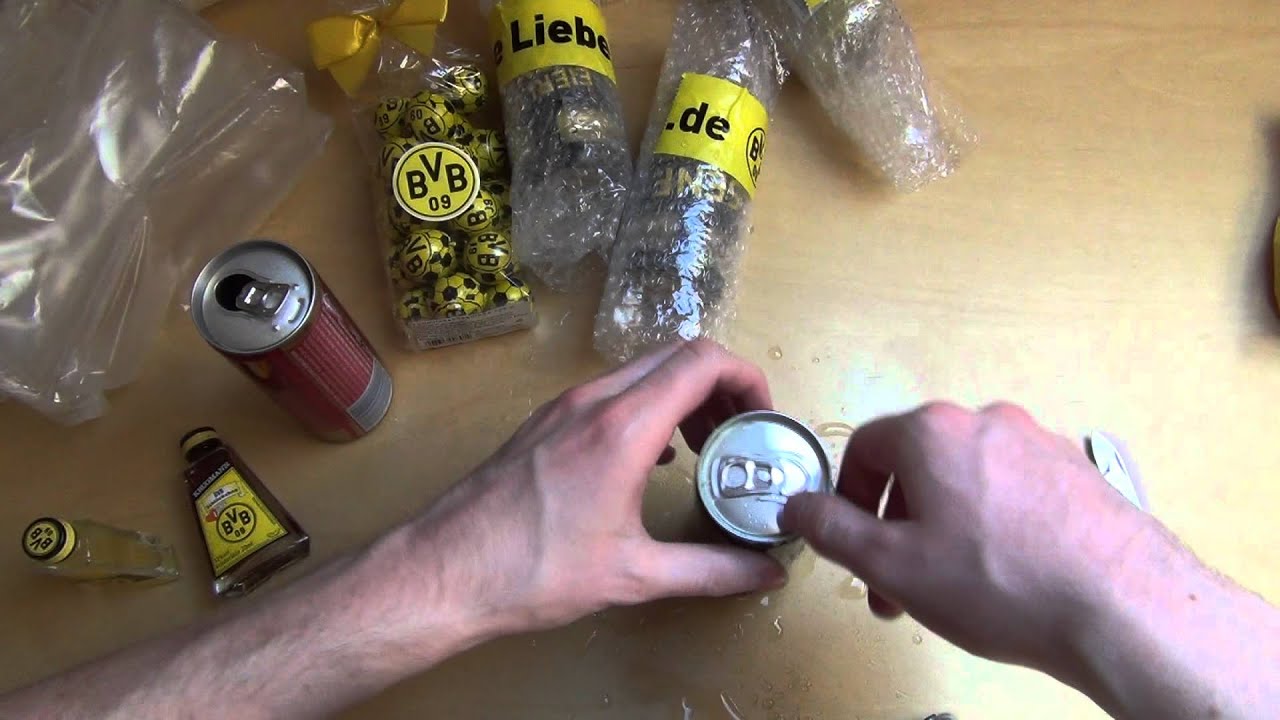 BVB Unboxing Borussia Dortmund Fanshop Adrenalin Energy Drink