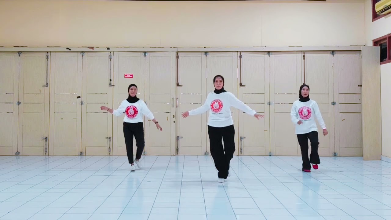 NO TOQUES MI CORAZON - Line Dance / Demo : Gadis - Puput - Rida ( Palembang Line Dance Club )