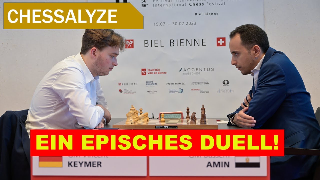 Vincent mal wieder mit Drama | Keymer vs Amin | Großmeister Triathlon Biel Classic Runde 6