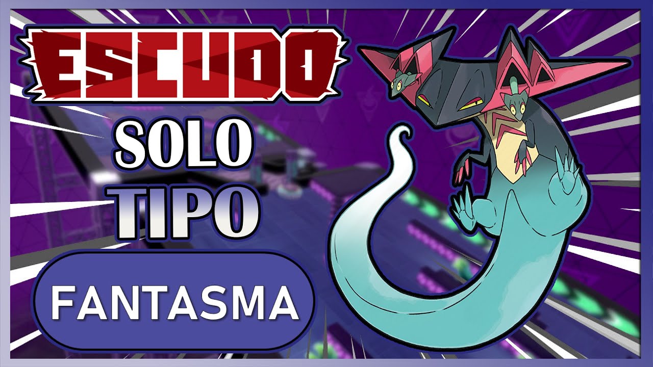 👻 [RETO POKÉMON] ¿ME PUEDO PASAR POKÉMON ESCUDO SOLO CON POKÉMON TIPO FANTASMA?