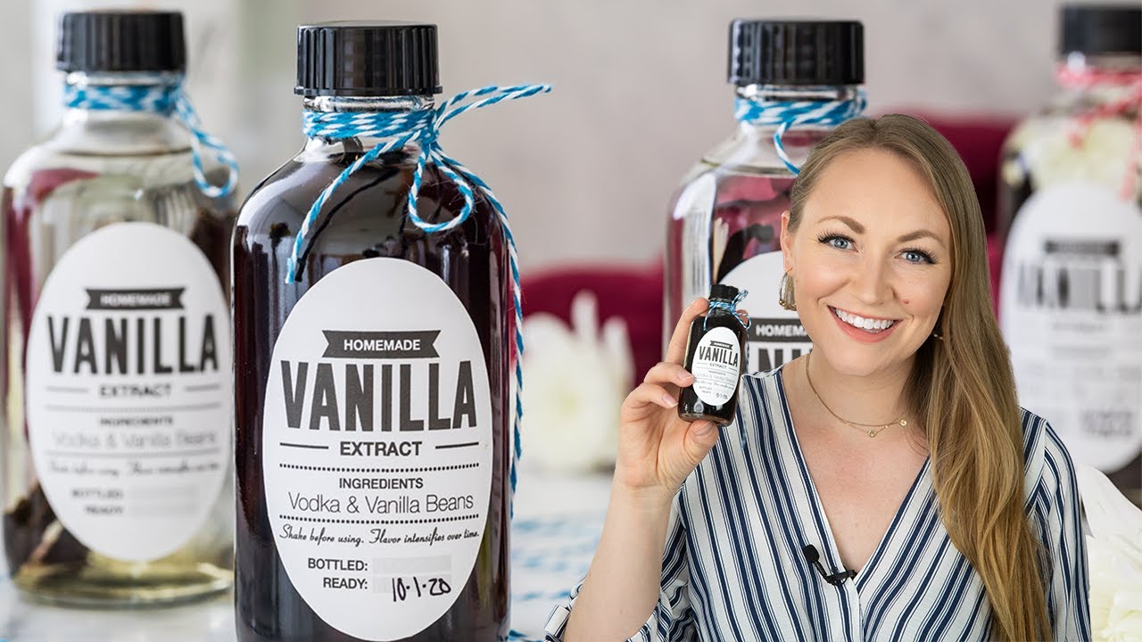 Vanilla Extract is Super Simple to Make at Home!
