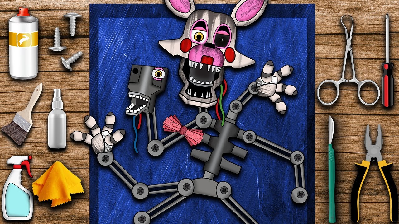 ASMR Mangle Repair | FNAF 2 Animation | Five Nights At Freddy&rsquo;s