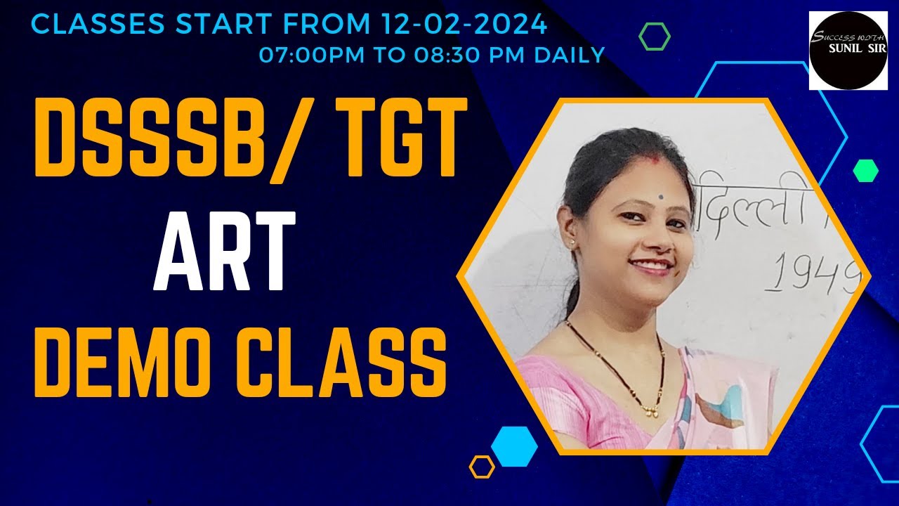 DSSSB TGT DRAWING TEACHER DEMO LIVE CLASS, UP TGT ART, KVS DRAWING TEACHER, DSSSB ONLINE COACHING