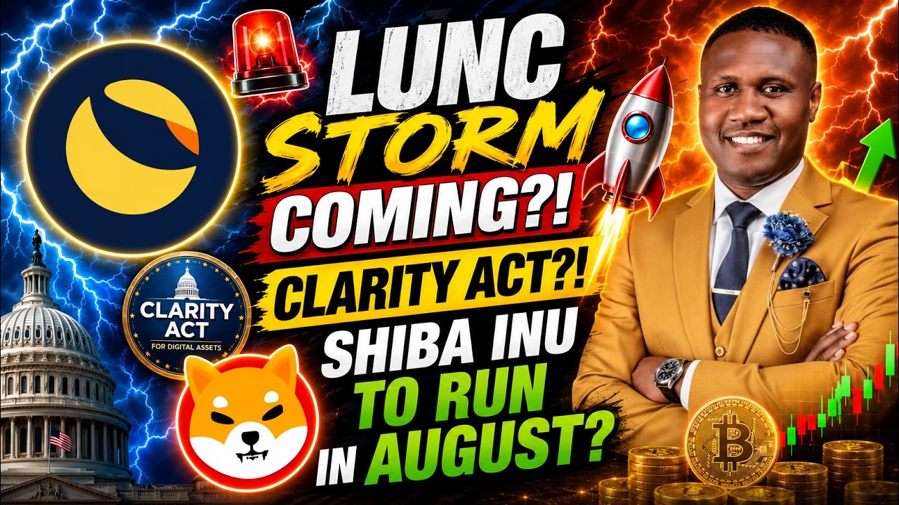🚨 Буря LUNC приближается?! Акт о прозрачности?! Shiba Inu пойдет вверх в августе? Цель $2? Пророч...