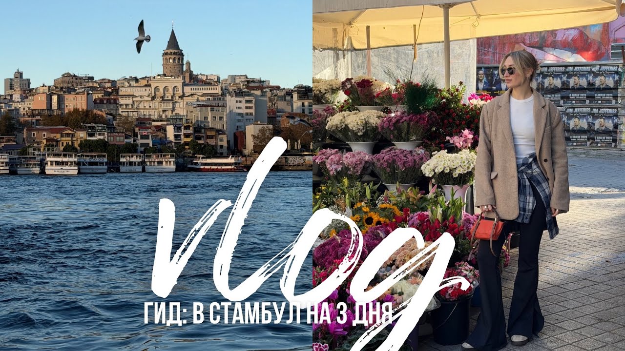 ВЛОГ ИЗ СТАМБУЛА | что посмотреть, где жить и что есть за 3 дня / цены, транспорт и наш маршрут