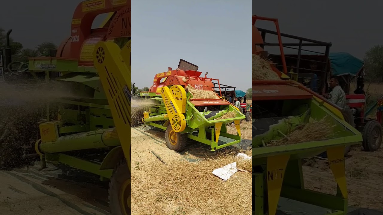 1 घंटे में 15 क्विंटल गेहूं निकालें | the farming |multicrop thresher|#shorts #short #short