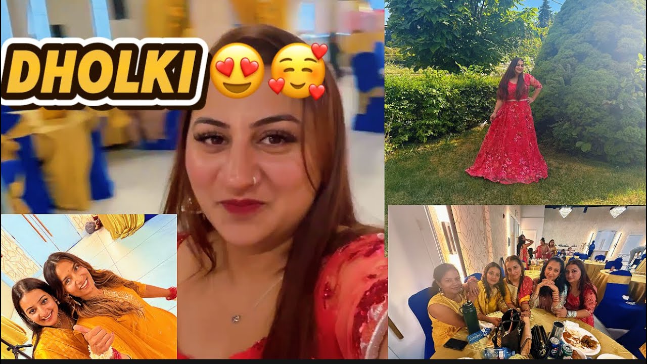 How Dholki is celeberated In Toronto #momlife #dance #wedding #shaadivibes #bride 
