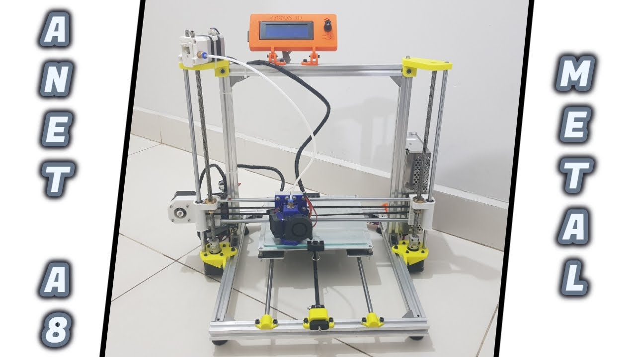 Anet A8 Alumínio - Manual Completo
