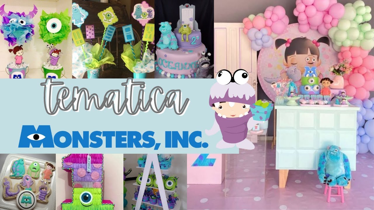 FIESTA DE BOO// MONSTER INC NIÑA// IDEAS