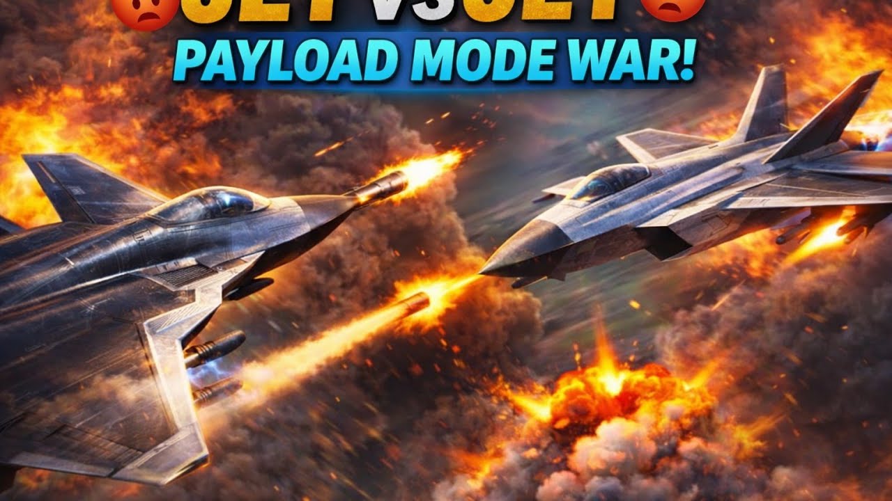 Payload Mode Ka Sabse Dangerous Jet & Tank War 🔥