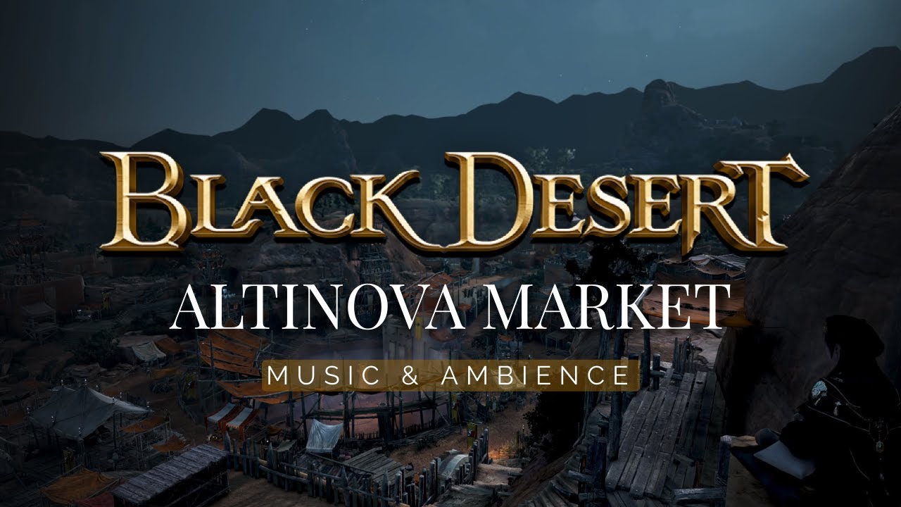 3 Hours of BDO Music & Ambience | Altinova Market | Relax, Study, Sleep, Focus