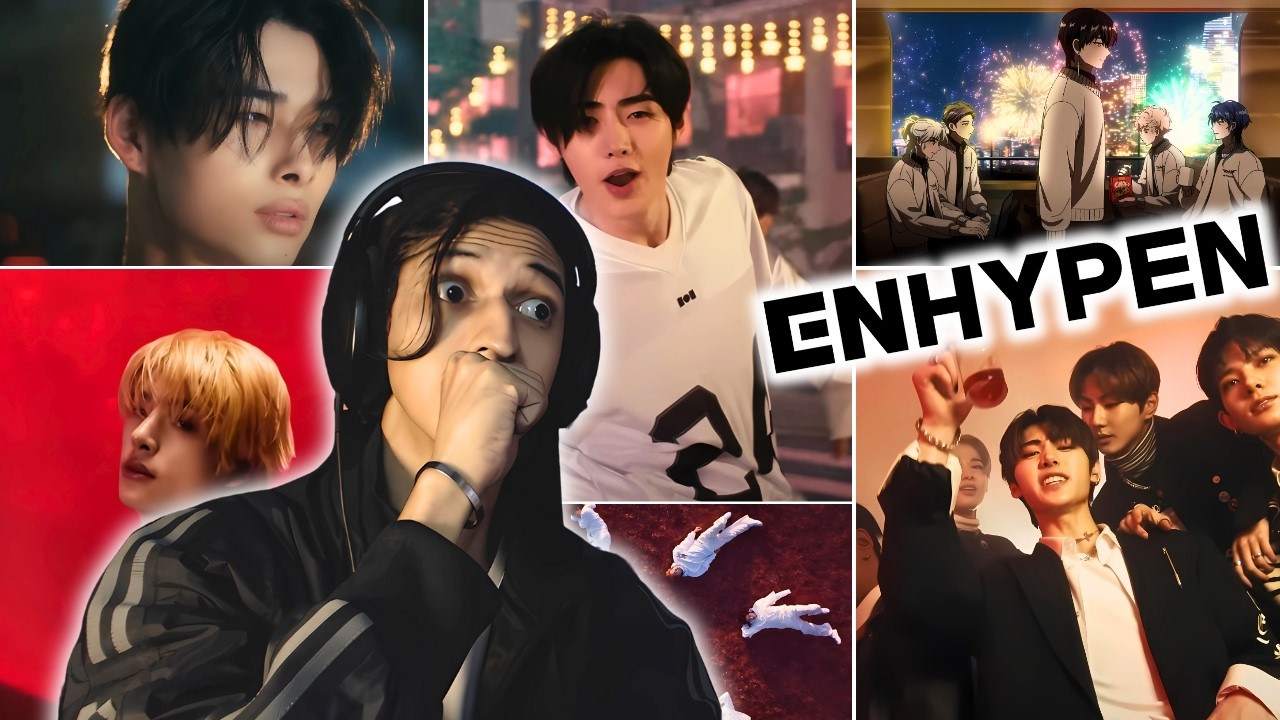 FIRST TIME listening to ENHYPEN! | ALL TITLE TRACKS 🦇