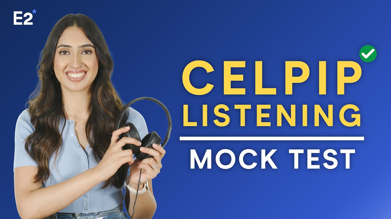 Пробный тест по аудированию CELPIP с примерами ответов