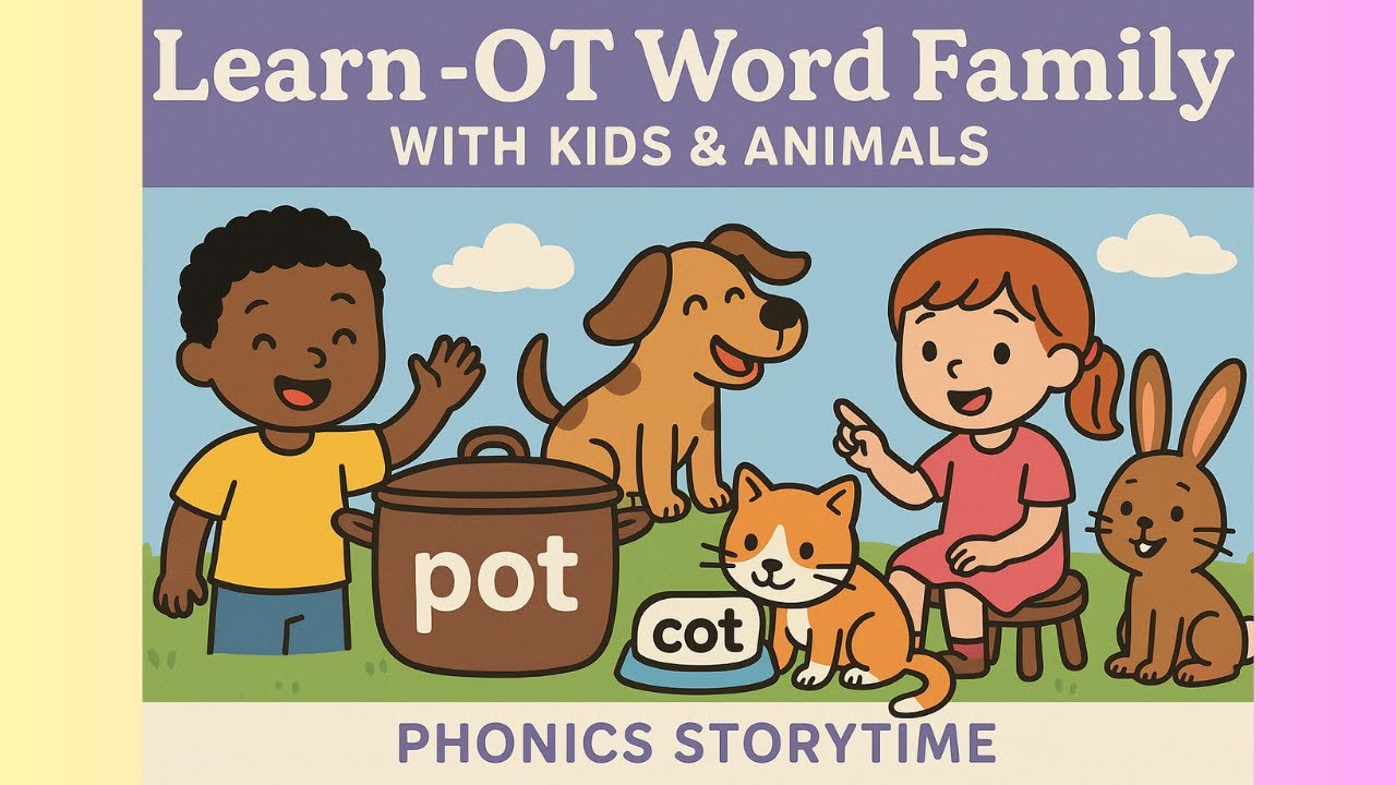 🐾 Learn with Ishaanya: The OT  Word Adventures: Bed time stories 📚🎉