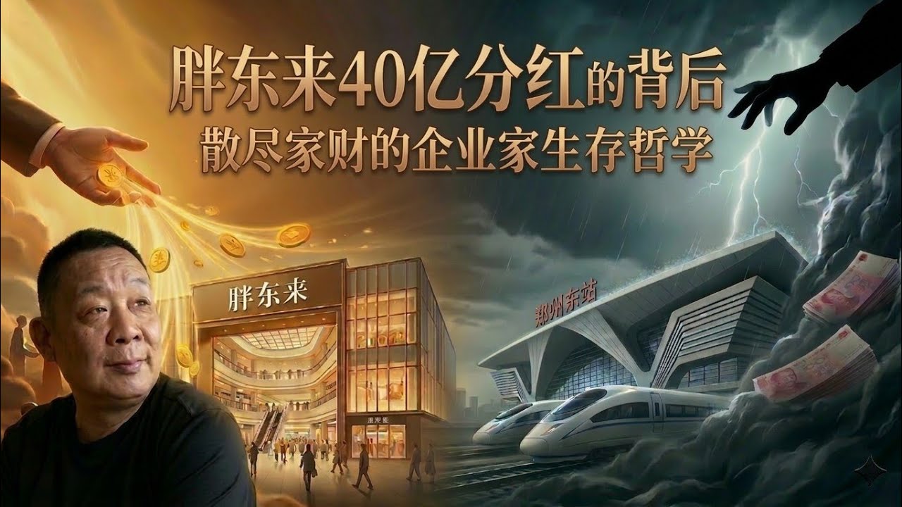 胖东来40亿分红：于东来散尽家财背后的生存哲学 | 胖东来如何用财富碎片化对抗外部风险？一场关于财富与权力的社会实验 | 胖东来与大午集团的命运分野：中国民营企业家的生存哲学