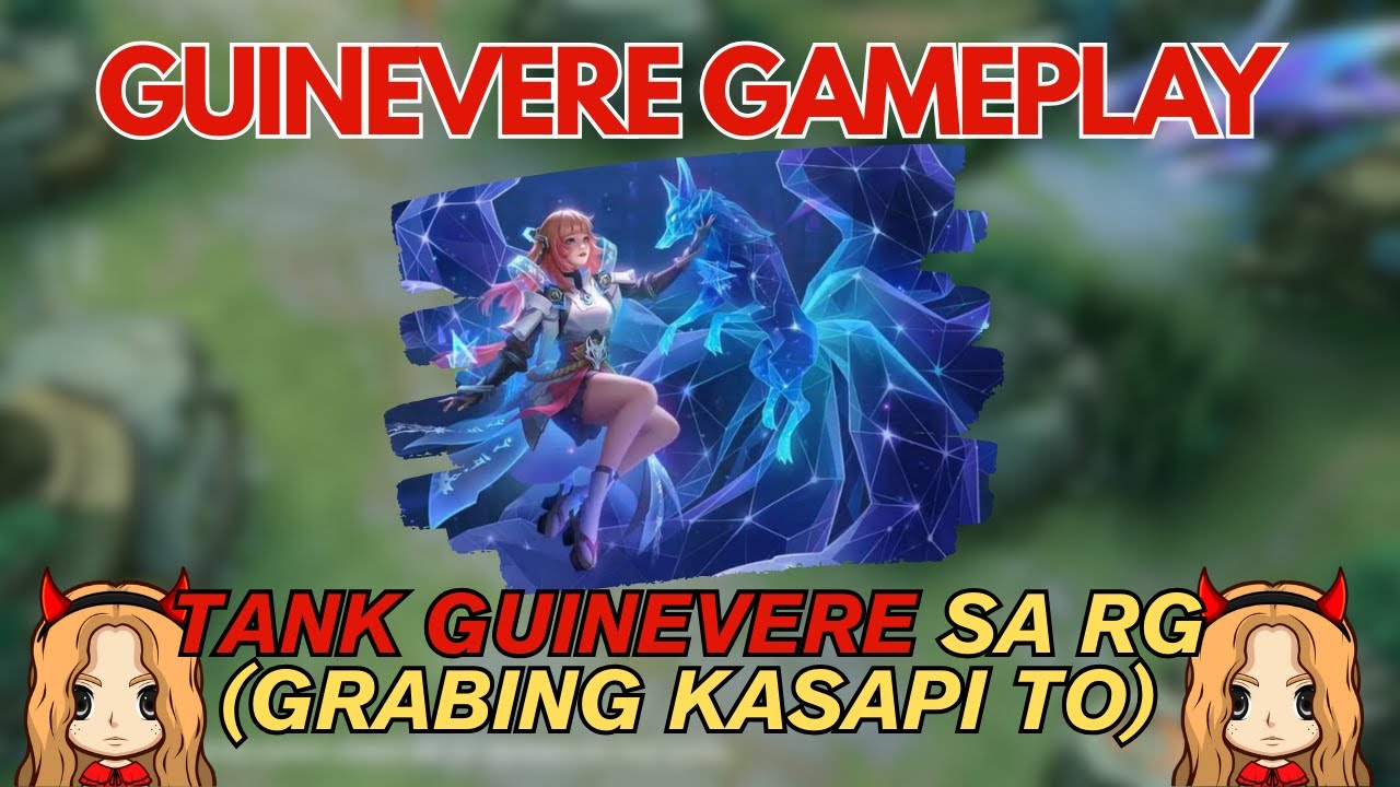 Tank Guinevere sa Rank Game Gamit ang Legend Skin ni Guinevere | Guinevere Gameplay