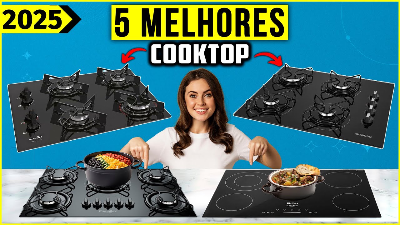 Os 5 Melhores Cooktop Em 2025!