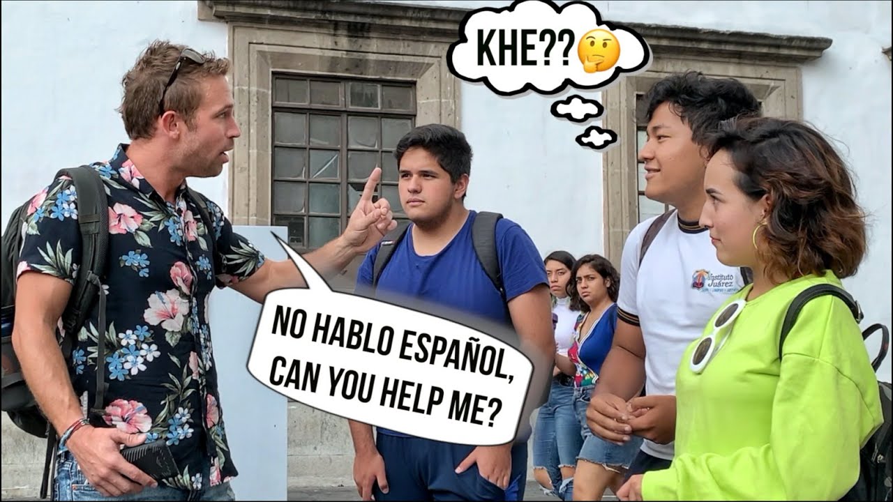 FINGÍ NO HABLAR ESPAÑOL EN MÉXICO Y ASÍ ME TRATARON...