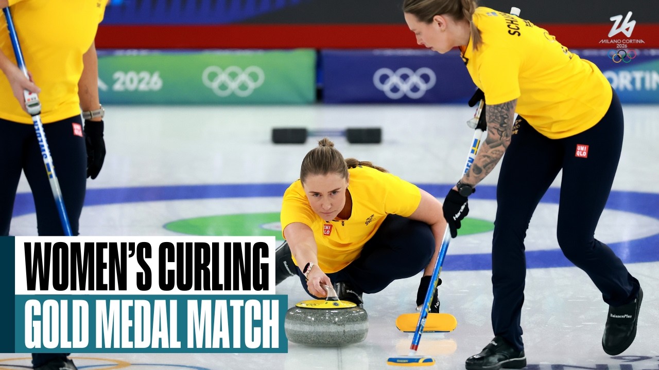 Re-𝙇𝙄𝙑𝙀 Winter Olympics! Women's Curling Gold Medal Match | #MilanoCortina2026