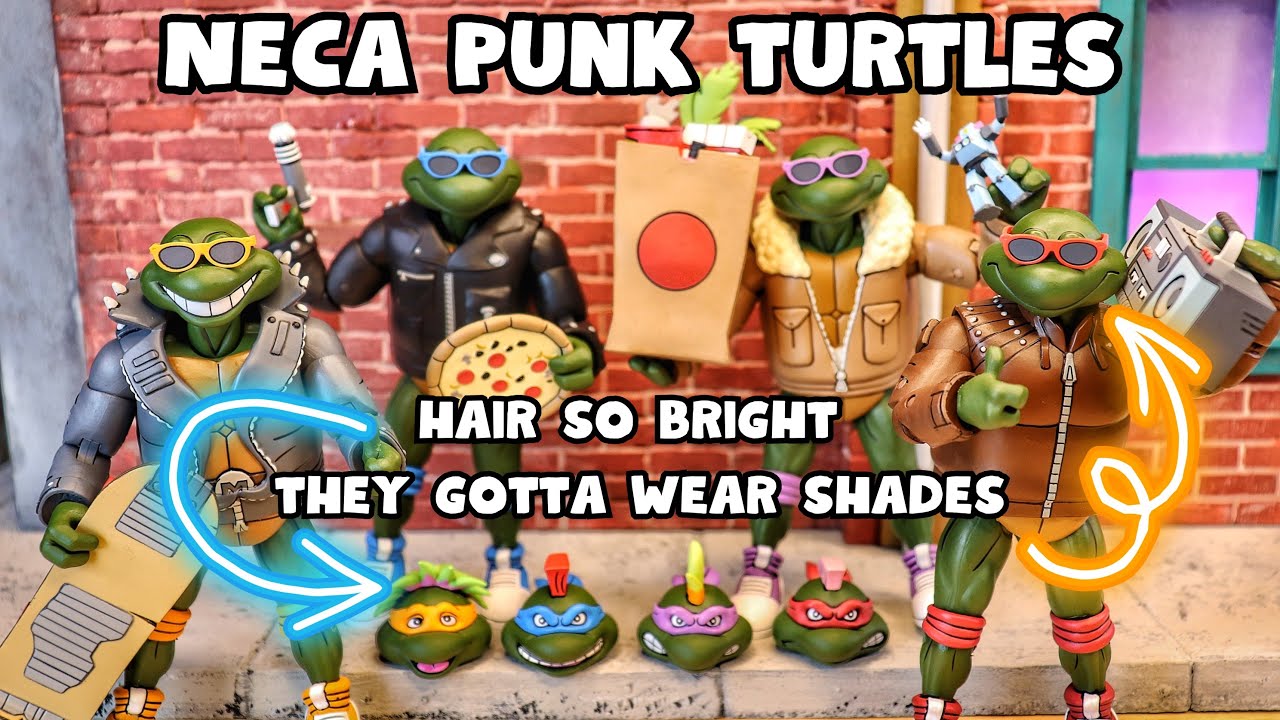TMNT Punk Disguise Unboxing! NECA Target Haulathon 2024