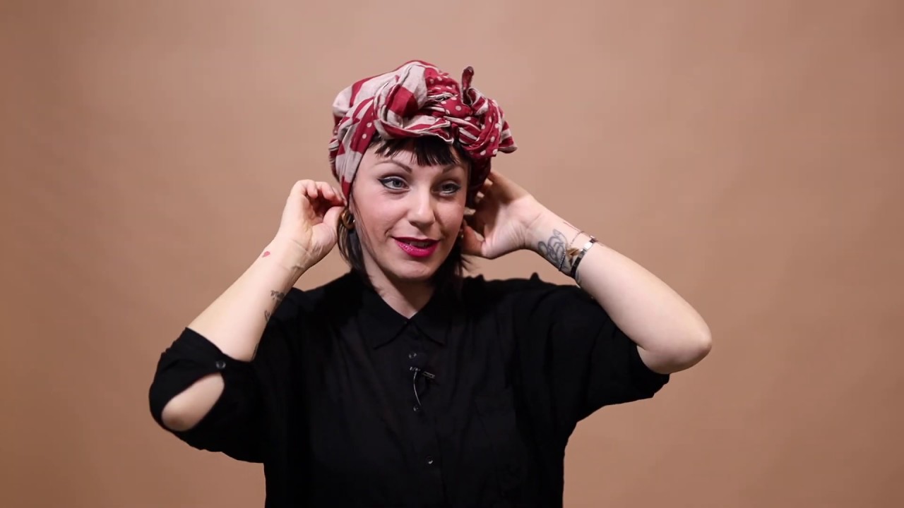 Come creare un turbante con una Pashmina in cotone || PROGETTO ILLUMINA #02