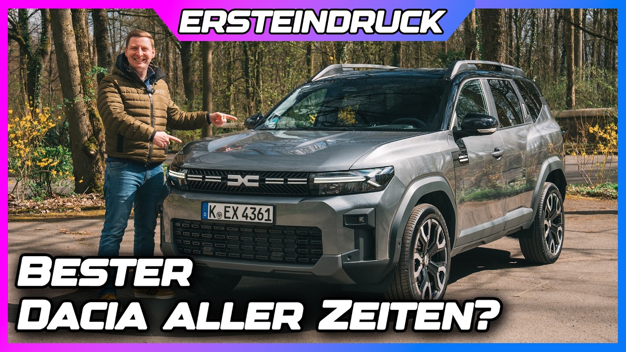 NEUER Dacia Bigster Hybrid 155 | Erste Fahrt im Tiguan Konkurrent für 23.990€ | ERSTEINDRUCK