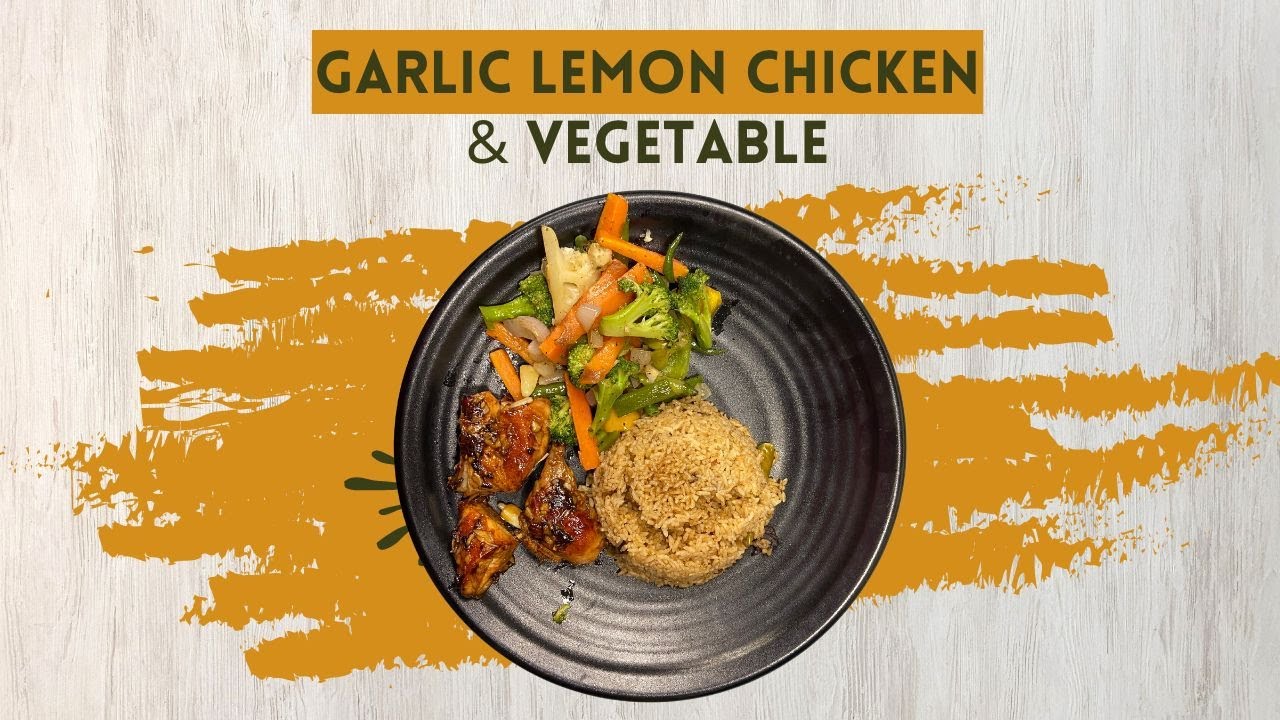 Butter Garlic Chicken & Vegetable Sautee