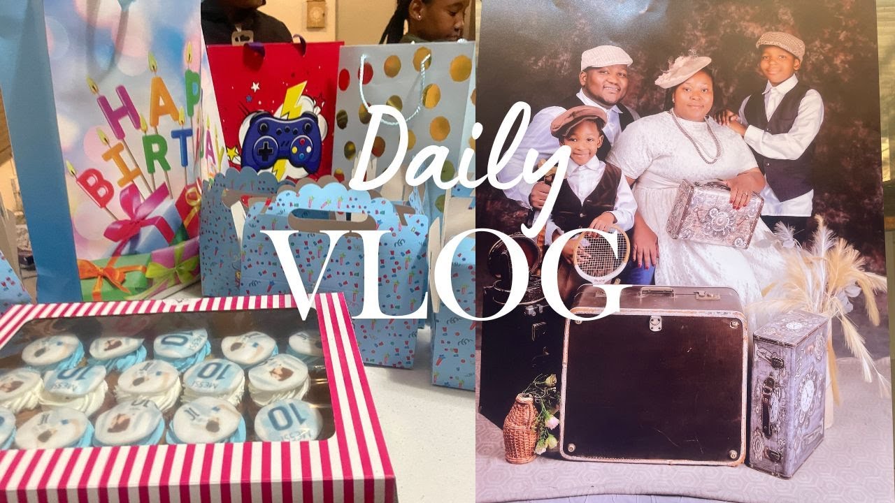 Levi's Jeans Haul & Try on||Our Son's 5th Birthday Celebration||Family Vintage Photoshoot