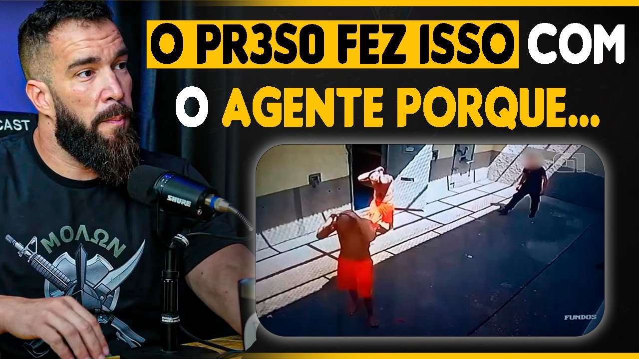 O PR3S0 NÃO GOSTOU E M4T0U O AGENTE | THIAGO SPARTA - POLICIAL PENAL | COP CAST