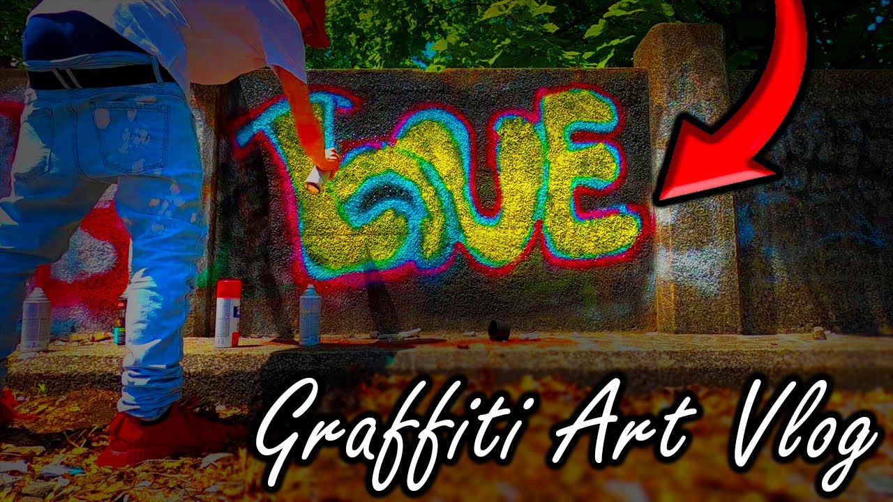 Spreading Love Through Graffiti | Art Vlog Episode: #1